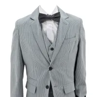 Paparazzi Grey Pinstripe 3 pc Suit