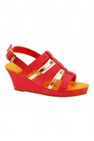 Wedge Sandal Fuschia