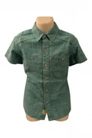 Boys Linen Short Sleeve Shirt