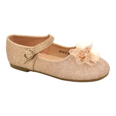 Girl Rose Gold Diamond Flat