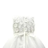 Paparazzi White Designer Flower Bud Bodice With Lace