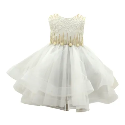 Baby Dress Candlelight Cream