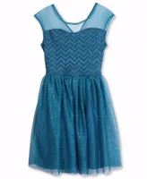 Designer Sequence Dress Turquoise