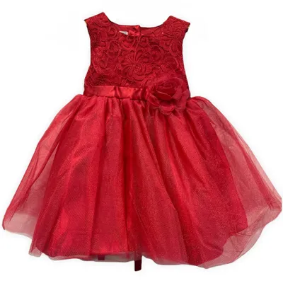 Holiday Red With Heart Cutout  Dress