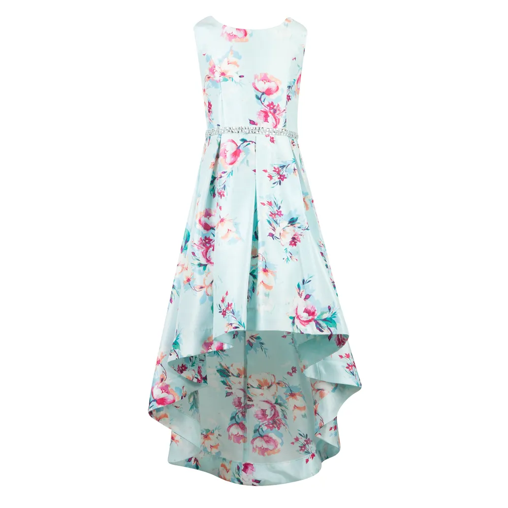 Paparazzi Cotoure Dress Pink & Mint Floral