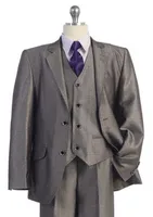 Boys 5 pc Suit Beige