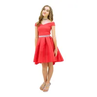 Paparazzi Couture Diamond Design dress Coral