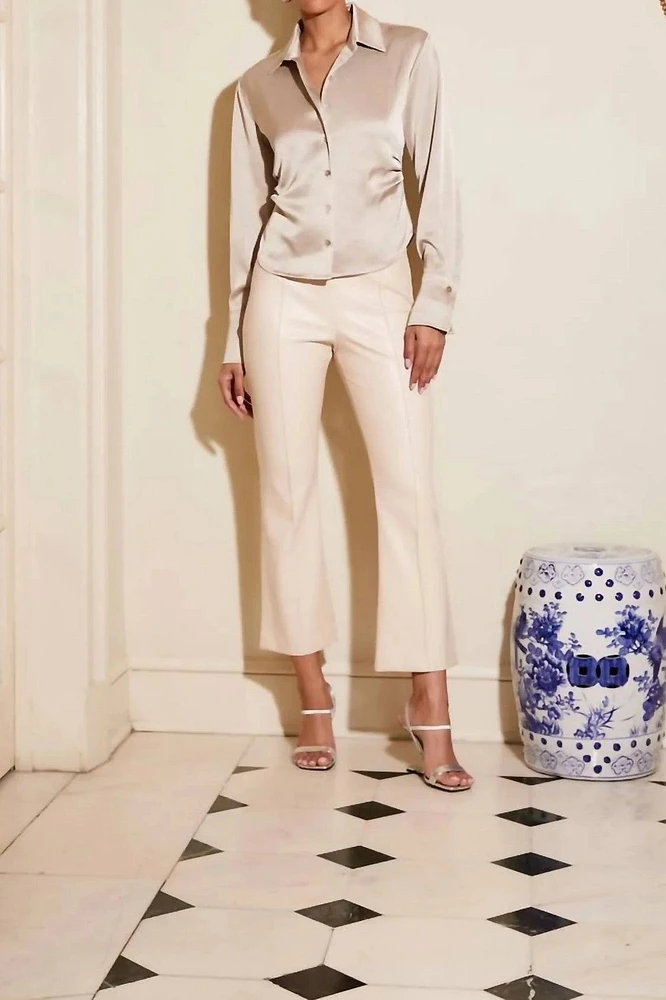 SIGOURNEY PINTUCK PANTS