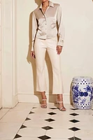 SIGOURNEY PINTUCK PANTS