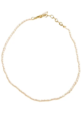 BETTY PEARL NECKLACE- WHITE