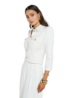 KUMI CROPPED FITTED JACKET (1769NGX)