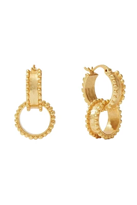 MARBELLA 2 IN 1 EARRING- GOLD