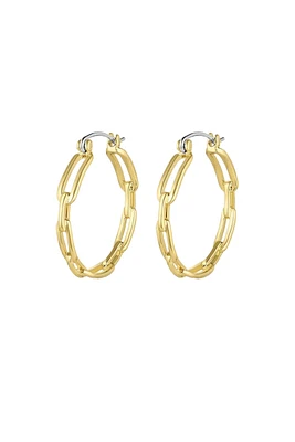 PARKER LINK SMALL HOOPS