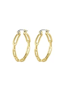 PARKER LINK SMALL HOOPS
