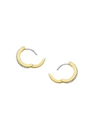 WILDER SHIMMER BAR HUGGIES- GLD/CZ