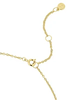 ROSE INTERLOCKING NECKLACE- GOLD