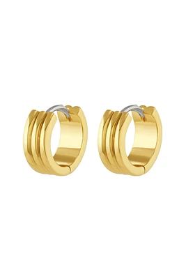 REED HOOPS- GOLD