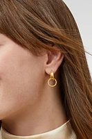 MARBELLA 2 IN 1 EARRING- GOLD