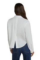 COSETTE CROP HI LOW SHIRT