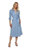 JUBILEE MIDI SHIRTDRESS