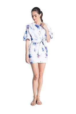 CATHERINE PRINT MINI DRESS