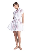 ZELIE PRINT MINI DRESS