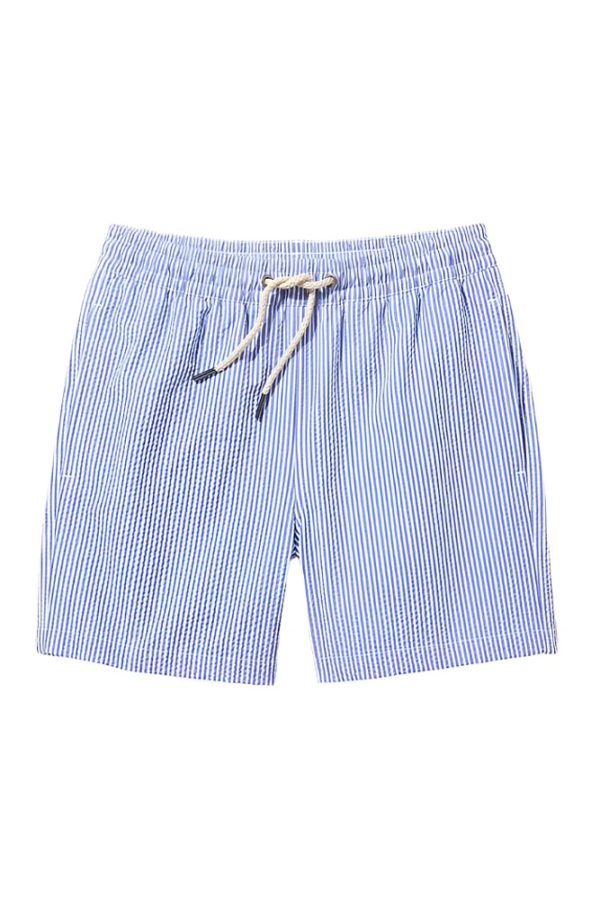 KIDS BAYBERRY SEERSUCKER SWIM TRUNK