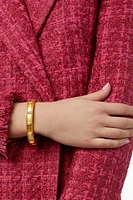 AURORA STONE HINGE BANGLE