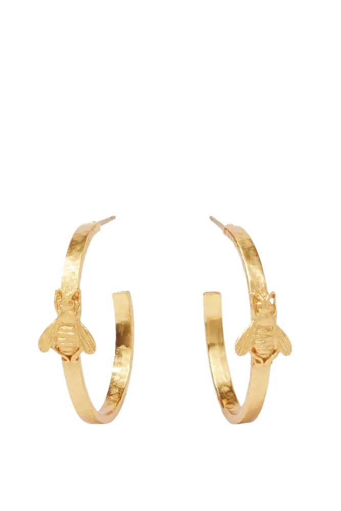 BEE HOOP MED- GOLD
