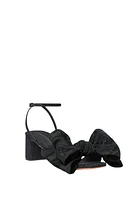 CARMEN MID HEEL BOW SANDAL