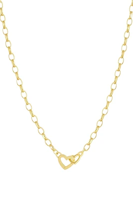 PARKER HEART MINI NECKLACE- GOLD