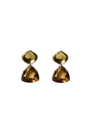 CRYSTAL TRILLIANT DROP EARRINGS (EG-5883)