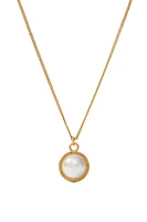 FLEUR DE LIS SOLITAIRE NECKLACE