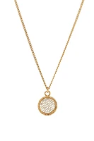 FLEUR DE LIS SOLITAIRE NECKLACE