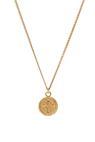 FLEUR DE LIS SOLITAIRE NECKLACE