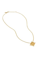 BEE CAMEO SOLITAIRE NECKLACE- GLD