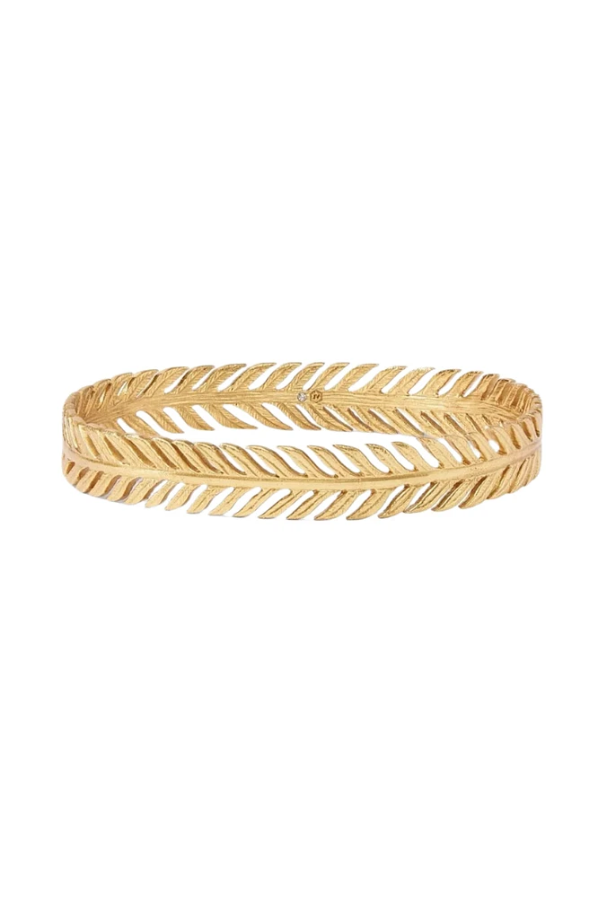 FERN BANGLE SM- GLD