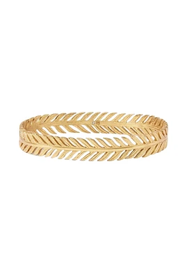 FERN BANGLE SM- GLD