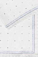GILLIS POCKET SQUARE OS STONE