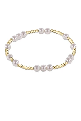 HOPE UNWRITTEN 5MM BRACELET- PEARL