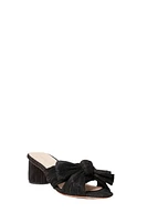EMILIA PLEATED BOW HEEL