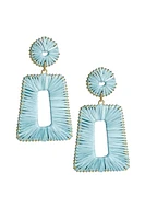 JORDAN RAFFIA EARRINGS