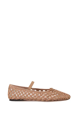 LEONIE CROCHET BALLET FLAT