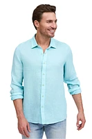FAVORITE LS LINEN SHIRT (QP12800)