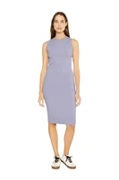 RIB TANK MIDI DRESS