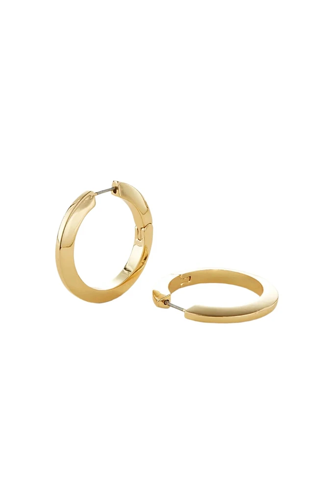 TONI HINGED HOOP EARRINGS
