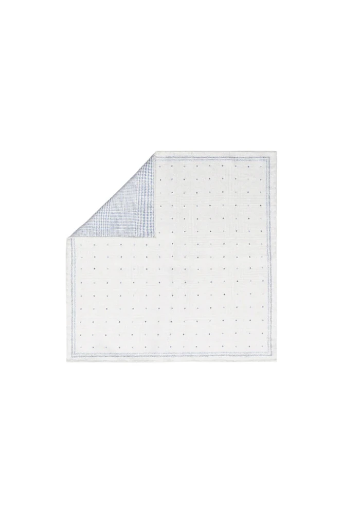 GILLIS POCKET SQUARE OS GREY