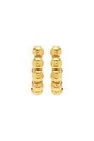 MINI CREOLE EARRINGS- GOLD