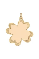 LUCKY IN LOVE MOP CLOVER PENDANT- DRAWN LINK CHAIN