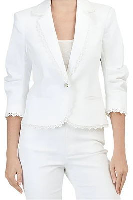 VINEYARD LACE PETITE KHLOE BLAZER